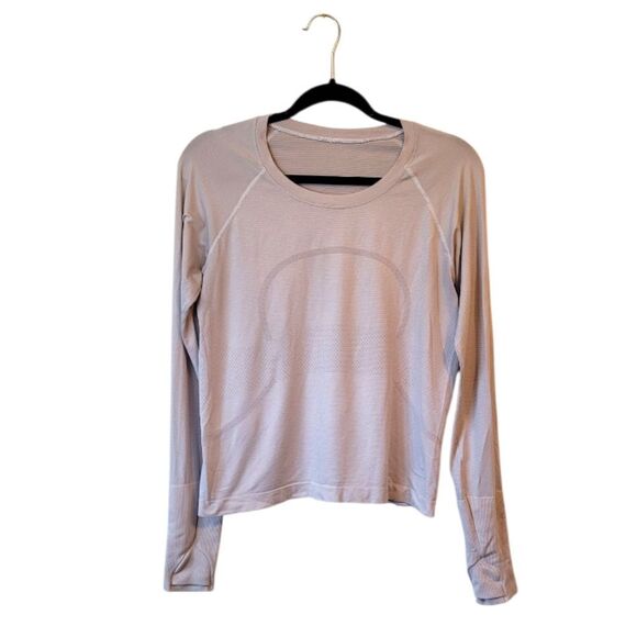lululemon athletica Tops - Lululemon Women's Light Grey Swiftly 2.0 Tech Long Sleeve Top Size 10